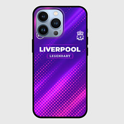 Чехол для iPhone 13 Pro Liverpool legendary sport grunge, цвет: 3D-черный