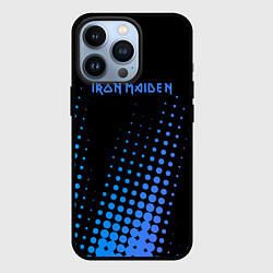 Чехол для iPhone 13 Pro Iron Maiden - neon, цвет: 3D-черный