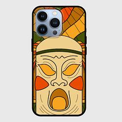 Чехол iPhone 13 Pro Polynesian tiki SCREAMY