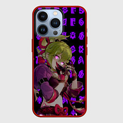 Чехол для iPhone 13 Pro Куки Синоби - Геншин импакт - Банда Аратаки, цвет: 3D-красный
