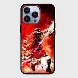 Чехол для iPhone 13 Pro Jordan Graffiti Art, цвет: 3D-черный