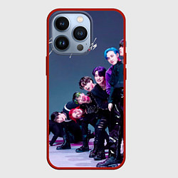 Чехол для iPhone 13 Pro Stray Kids K Idols, цвет: 3D-красный