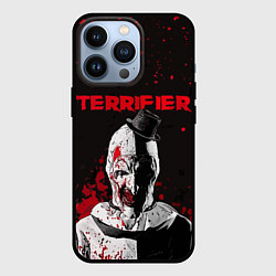 Чехол для iPhone 13 Pro Фильм Ужасающий, цвет: 3D-черный