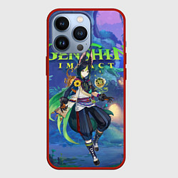 Чехол для iPhone 13 Pro Тигнари Genshin Impact, цвет: 3D-красный
