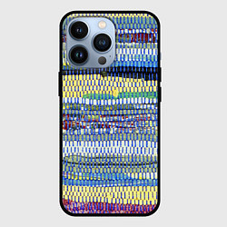 Чехол iPhone 13 Pro Сшитые воедино кусочки ткани - patchwork