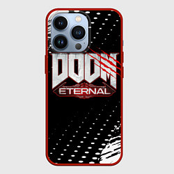 Чехол для iPhone 13 Pro Doom - краска, цвет: 3D-красный