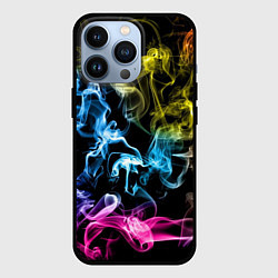 Чехол для iPhone 13 Pro Эйфория в дыму, цвет: 3D-черный