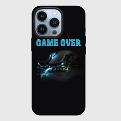 Чехол для iPhone 13 Pro Game over - доигрался, цвет: 3D-черный