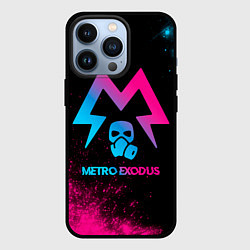 Чехол iPhone 13 Pro Metro Exodus - neon gradient