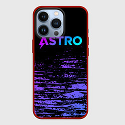 Чехол для iPhone 13 Pro Astro -градиент, цвет: 3D-красный