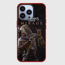 Чехол для iPhone 13 Pro Скрытый Басим Assassins creed mirage, цвет: 3D-красный
