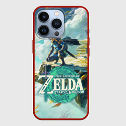Чехол для iPhone 13 Pro The Legend of Zelda: Tears of the Kingdom Линк, цвет: 3D-красный