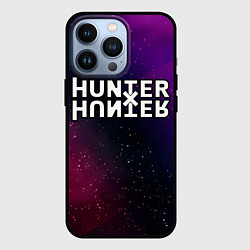 Чехол для iPhone 13 Pro Hunter x Hunter gradient space, цвет: 3D-черный