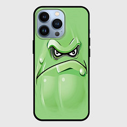 Чехол для iPhone 13 Pro Plants vs Zombies Кабачок, цвет: 3D-черный