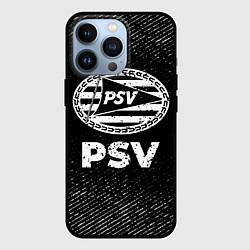 Чехол для iPhone 13 Pro PSV с потертостями на темном фоне, цвет: 3D-черный