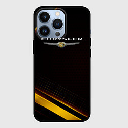 Чехол для iPhone 13 Pro Chrysler Абстракция, цвет: 3D-черный