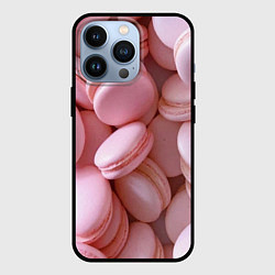 Чехол для iPhone 13 Pro Красные и розовые кексы, цвет: 3D-черный