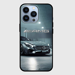 Чехол для iPhone 13 Pro Mercedes AMG - Motorsport, цвет: 3D-черный