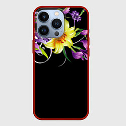 Чехол iPhone 13 Pro Лилии