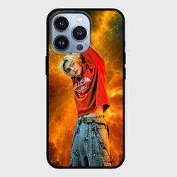 Чехол для iPhone 13 Pro Hyunjin Stray Kids space, цвет: 3D-черный