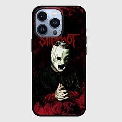 Чехол для iPhone 13 Pro Slipknot dark art, цвет: 3D-черный