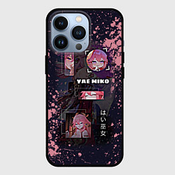 Чехол для iPhone 13 Pro Genshin Impact Yae Miko, цвет: 3D-черный