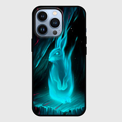 Чехол для iPhone 13 Pro Дух кролика, цвет: 3D-черный