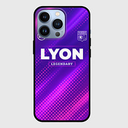 Чехол iPhone 13 Pro Lyon legendary sport grunge