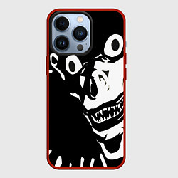 Чехол для iPhone 13 Pro Death Note - Рюк, цвет: 3D-красный