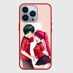 Чехол для iPhone 13 Pro Повелитель тьмы на подработке - Эми и Садао, цвет: 3D-красный