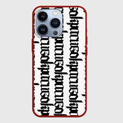 Чехол для iPhone 13 Pro Готика, цвет: 3D-красный
