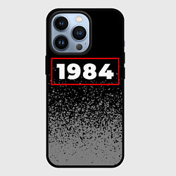 Чехол для iPhone 13 Pro 1984 - в красной рамке на темном, цвет: 3D-черный