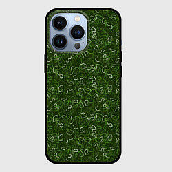 Чехол для iPhone 13 Pro Милитари лента, цвет: 3D-черный