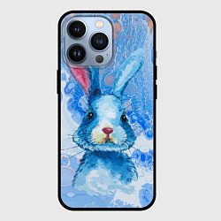 Чехол для iPhone 13 Pro Водяной заяц, цвет: 3D-черный