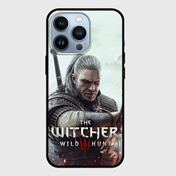 Чехол для iPhone 13 Pro Ведьмак 3 дикая охота, цвет: 3D-черный