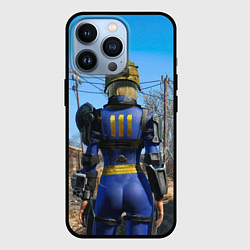Чехол для iPhone 13 Pro Vault 111 suit at Fallout 4 Nexus, цвет: 3D-черный