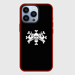 Чехол для iPhone 13 Pro Пираты звери Кайдо - One Piece, цвет: 3D-красный
