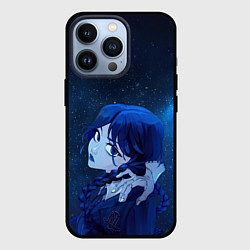 Чехол для iPhone 13 Pro Wednesday космос, цвет: 3D-черный