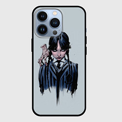 Чехол iPhone 13 Pro Хмурая Уэнсдэй