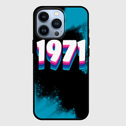 Чехол для iPhone 13 Pro Made in 1971: vintage art, цвет: 3D-черный