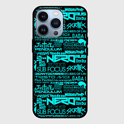 Чехол для iPhone 13 Pro Musical groups, цвет: 3D-черный