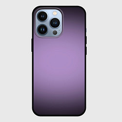 Чехол для iPhone 13 Pro Сиреневый градиент, цвет: 3D-черный