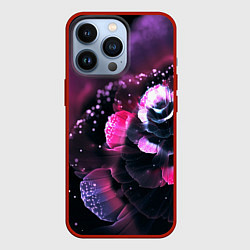 Чехол для iPhone 13 Pro Цветок сделанный нейросетью, цвет: 3D-красный