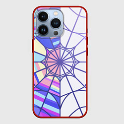 Чехол для iPhone 13 Pro Окно из Уэнсдэй, цвет: 3D-красный