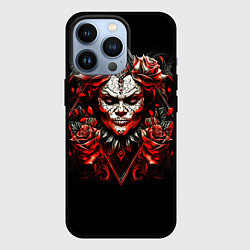 Чехол для iPhone 13 Pro Девушка в гриме Муэрте в стиле тату, цвет: 3D-черный