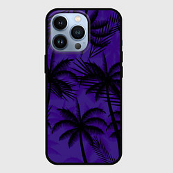 Чехол iPhone 13 Pro Пальмы в ночи