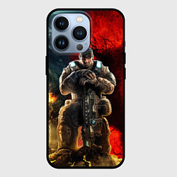 Чехол для iPhone 13 Pro Gears of War Маркус Феникс, цвет: 3D-черный