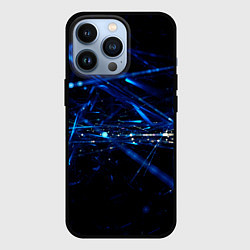 Чехол для iPhone 13 Pro Стеклянная паутина - Midjourney, цвет: 3D-черный
