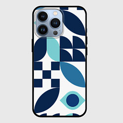 Чехол для iPhone 13 Pro Набор фигур, цвет: 3D-черный