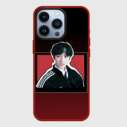 Чехол для iPhone 13 Pro Бомгю и тень, цвет: 3D-красный